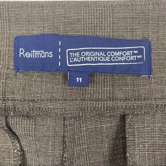 Reitmans Grey Pull on Dress Pants - Picture 5 of 7